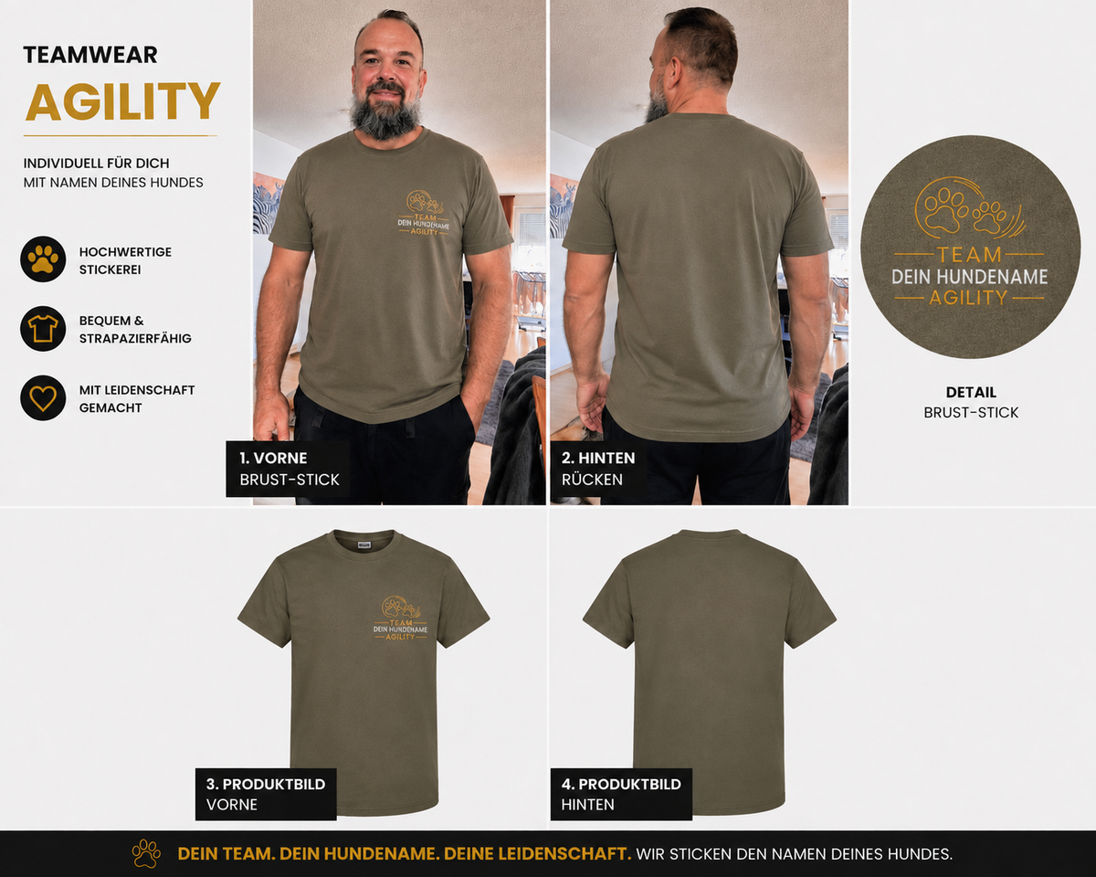 Teamwear T-Shirt – Agility | Herren