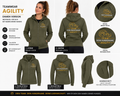 Teamwear Zip Hoodie – Agility | Damen
