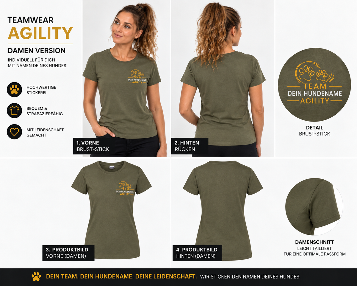 Teamwear T-Shirt – Agility | Damen