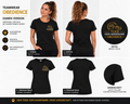 Teamwear T-Shirt – Obedience | Damen
