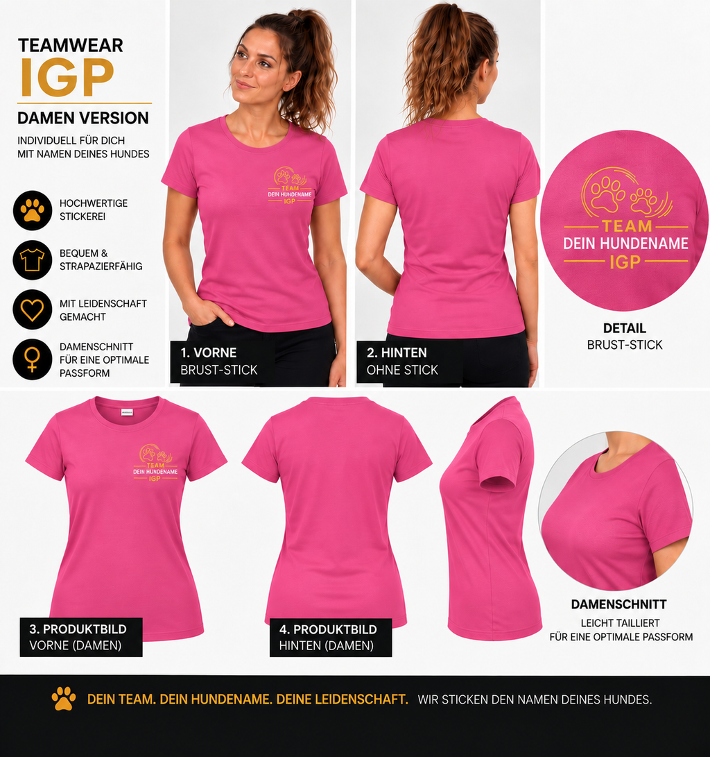 Teamwear T-Shirt – IGP | Damen